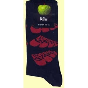 The Beatles Ladies Ankle Socks: Rubber Soul (UK Size 4 - 7)