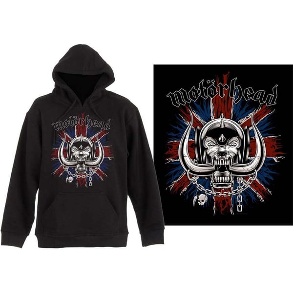 Motorhead Unisex Pullover Hoodie: British Warpig (Medium)