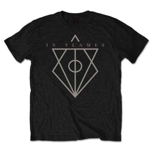 In Flames Unisex T-Shirt: Jester head (X-Large)