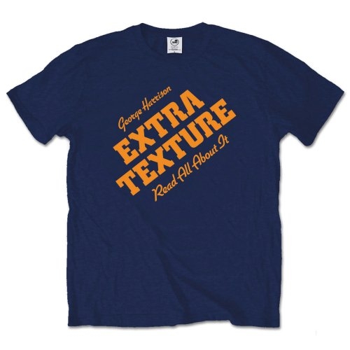 George Harrison Unisex T-Shirt: Extra Texture (X-Large)