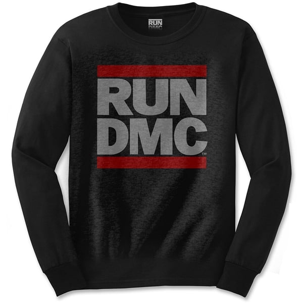 Run DMC Unisex Long Sleeved T-Shirt: Logo (X-Large)