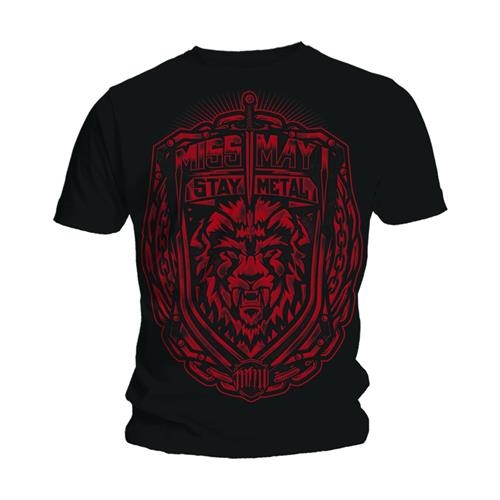 Miss May I Unisex Tee: Kyle Stay Metal (Small)
