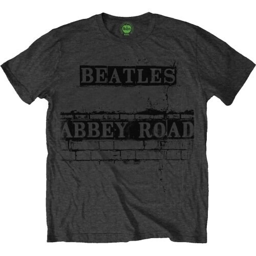 The Beatles Unisex T-Shirt: Abbey Road Sign (Small)