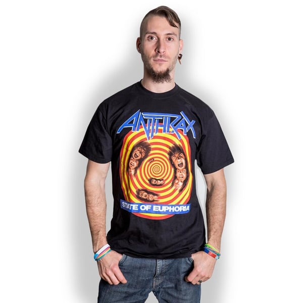 Anthrax Unisex T-Shirt: State of Euphoria (Small)