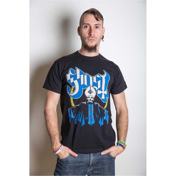 Ghost Unisex T-Shirt: Papa & Band (Small)