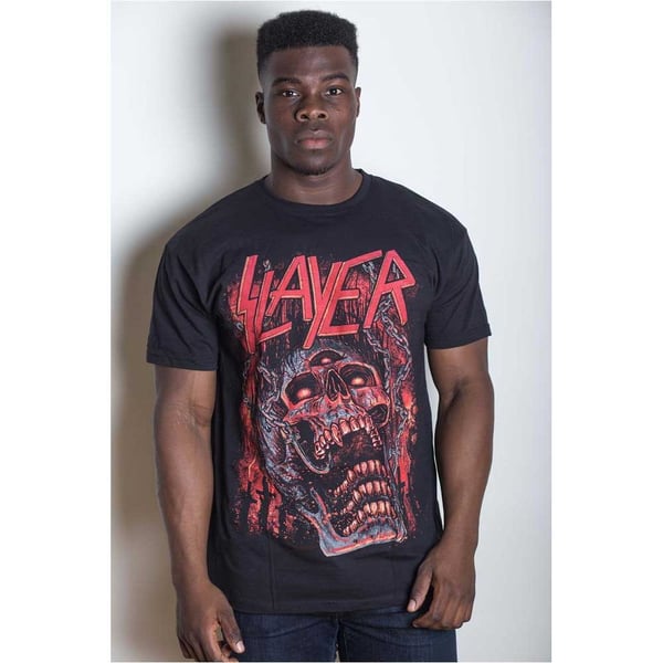 Slayer Unisex T-Shirt: Meat hooks (Small)
