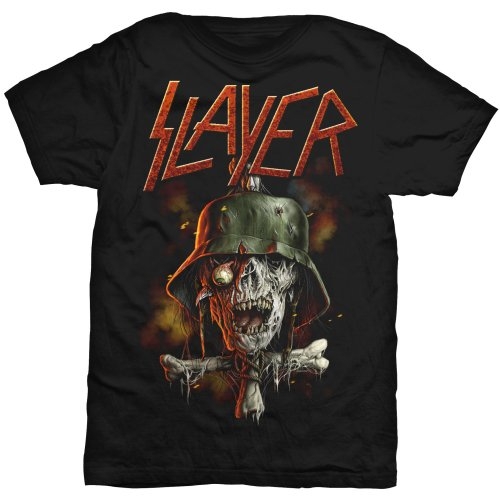 Slayer Unisex T-Shirt: Soldier Cross V.2 (Small)