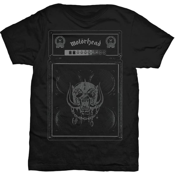 Motorhead Unisex T-Shirt: Amp Stack (Small)