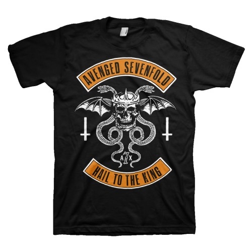 Avenged Sevenfold Unisex T-Shirt: Hail to the King (Small)