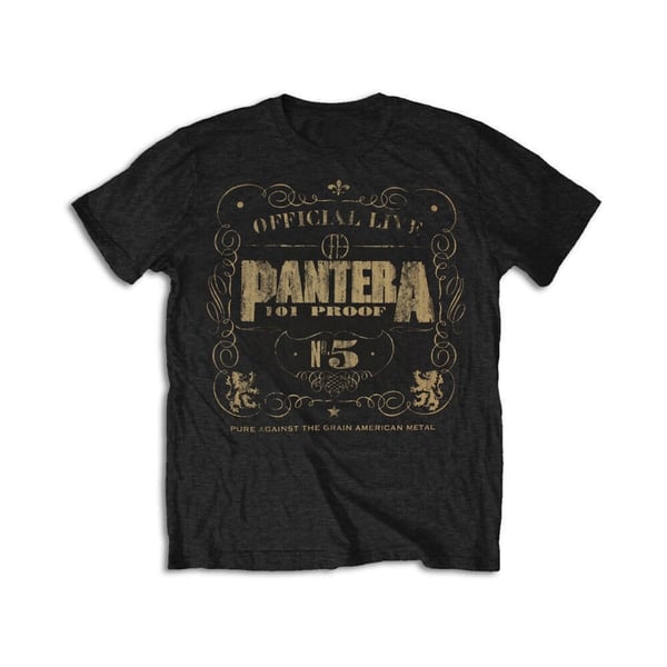 Pantera Unisex T-Shirt: 101 Proof (Small)