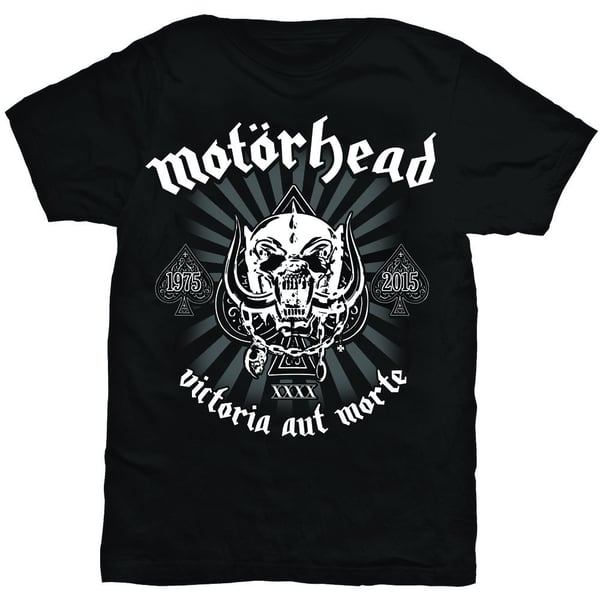 Motorhead Unisex T-Shirt: Victoria Aut Morte (Small)