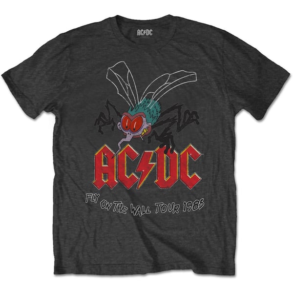 AC/DC Unisex T-Shirt: Fly on the Wall (Small)
