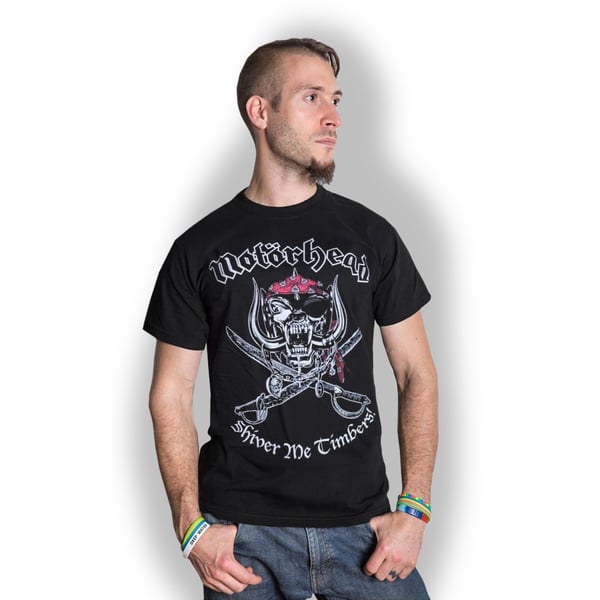 Motorhead Unisex Tee: Shiver Me Timbers (Medium)