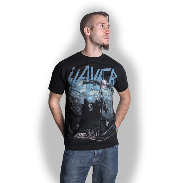 Slayer Unisex T-Shirt: Soldier Cross (Medium)