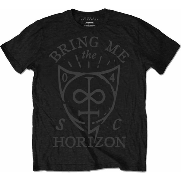 Bring Me The Horizon Unisex T-Shirt: Hand Drawn Shield (Medium)