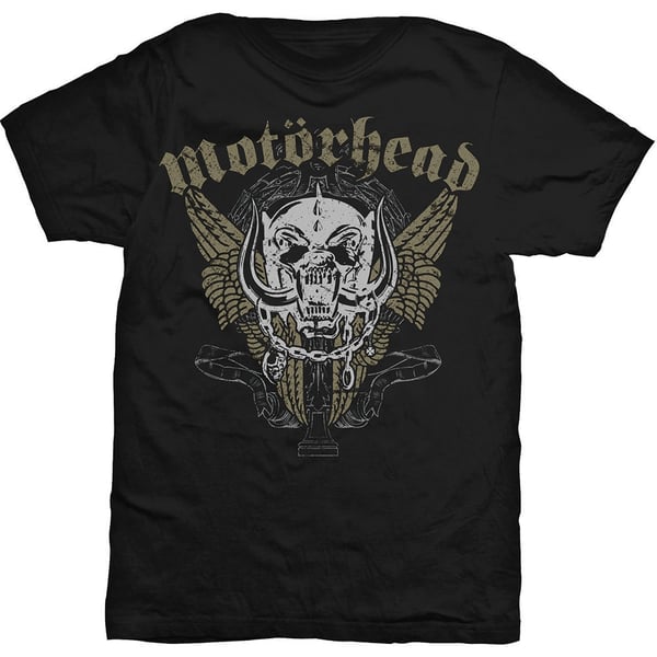 Motorhead Unisex T-Shirt: Wings (Medium)