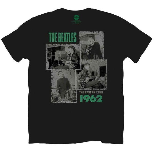 The Beatles Unisex T-Shirt: Cavern Shots 1962. (Medium)