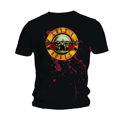 Guns N' Roses Unisex T-Shirt: Bullet (Large)