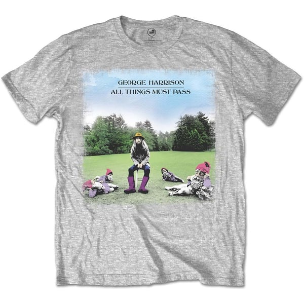 George Harrison Unisex T-Shirt: All things must pass (Medium)