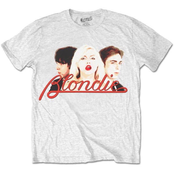 Blondie Unisex T-Shirt: P Lines Halftone (Medium)