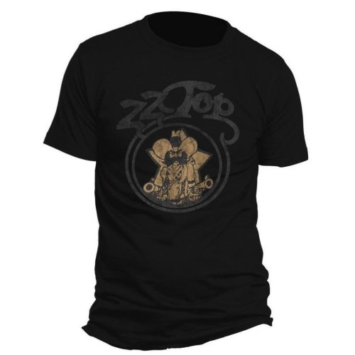 ZZ Top Unisex T-Shirt: Outlaw Village (Medium)