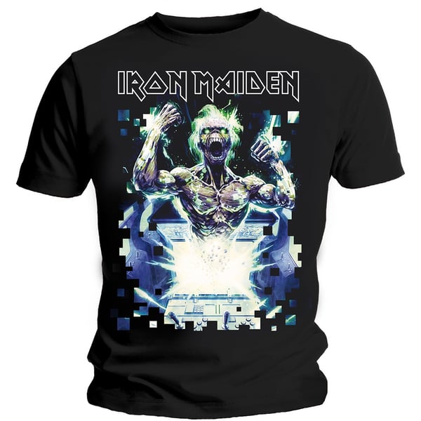 Iron Maiden Unisex T-Shirt: Speed of Light (Large)