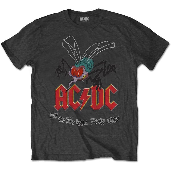 AC/DC Unisex T-Shirt: Fly on the Wall (Medium)