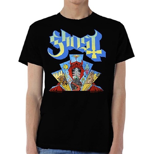 Ghost Unisex T-Shirt: Devil Window (Large)
