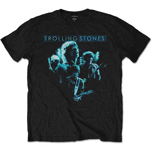 The Rolling Stones Unisex T-Shirt: Band Glow (Large)