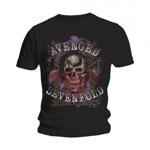 Avenged Sevenfold Unisex T-Shirt: Bloody Trellis (Large)