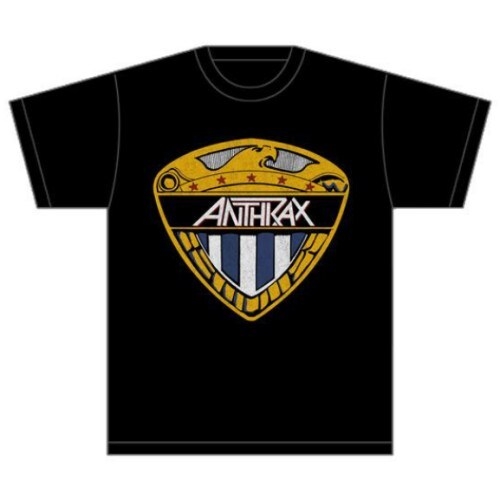 Anthrax Unisex T-Shirt: Eagle Shield (Large)