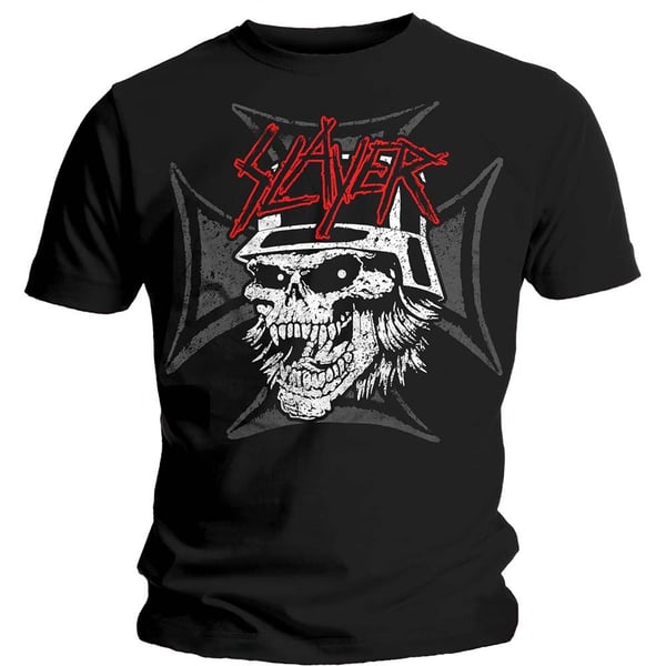 Slayer Unisex T-Shirt: Graphic Skull (Large)