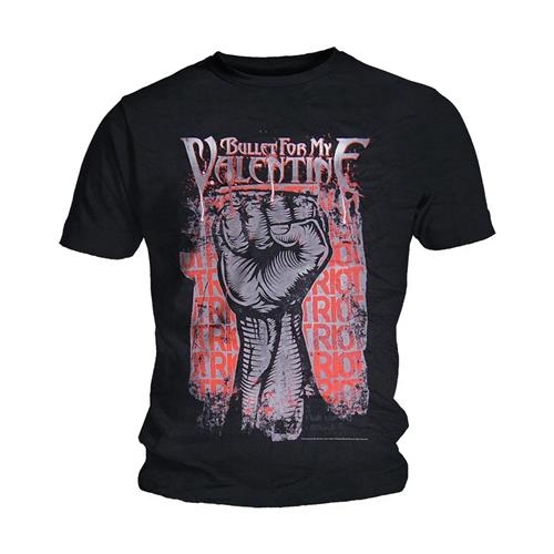 Bullet For My Valentine Unisex T-Shirt: Riot (X-Large)