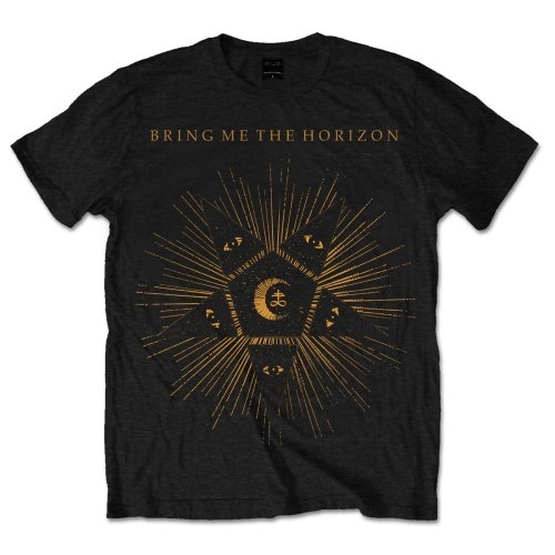 Bring Me The Horizon Unisex T-Shirt: Black Star (X-Large)