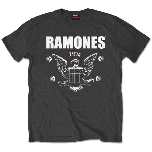 Ramones Unisex T-Shirt: 1974 Eagle (X-Large)