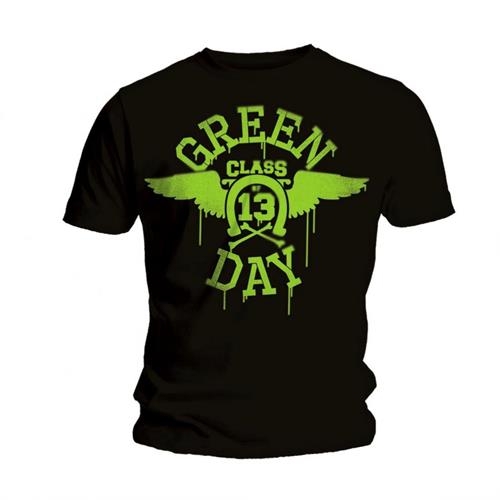 Green Day Unisex T-Shirt: Neon Black (XX-Large)