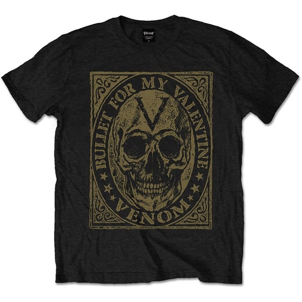 Bullet For My Valentine Unisex T-Shirt: Venom Skull (XX-Large)