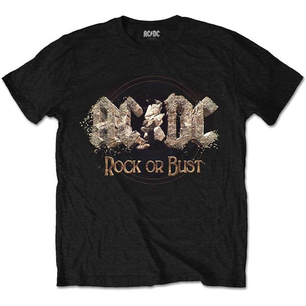AC/DC Unisex T-Shirt: Rock or Bust (XX-Large)