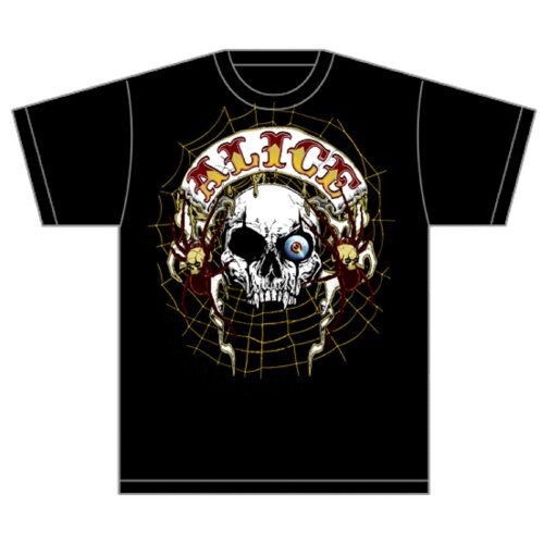 Alice Cooper Unisex T-Shirt: Band Back Patch (XX-Large)
