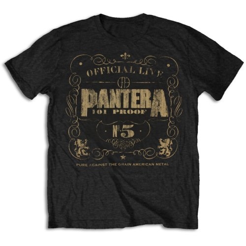 Pantera Unisex T-Shirt: 101 Proof (XX-Large)