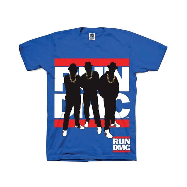 Run DMC Unisex T-Shirt: Silhouette (XX-Large)