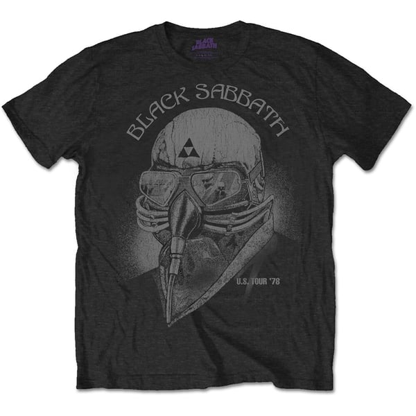 Black Sabbath Unisex T-Shirt: US Tour 1978 (Medium)