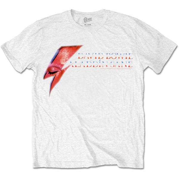 David Bowie Unisex T-Shirt: Aladdin Sane Eye Flash (XX-Large)