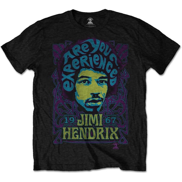 Jimi Hendrix Unisex T-Shirt: Experienced (XX-Large)
