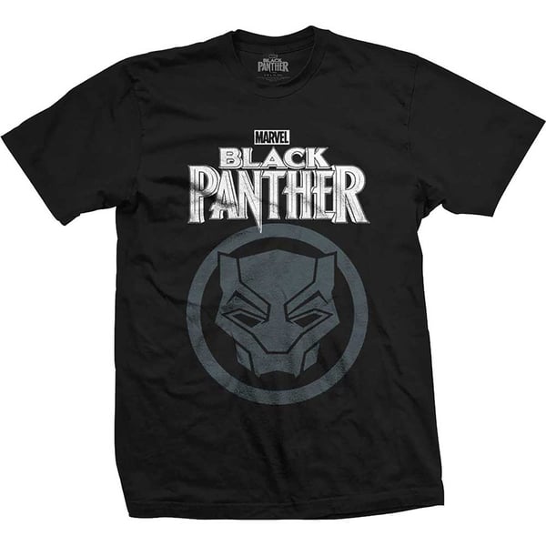 Marvel Comics Unisex T-Shirt: Black Panther Big Icon (Small)