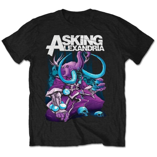 Asking Alexandria Unisex T-Shirt: Devour (Retail Pack) (Medium)