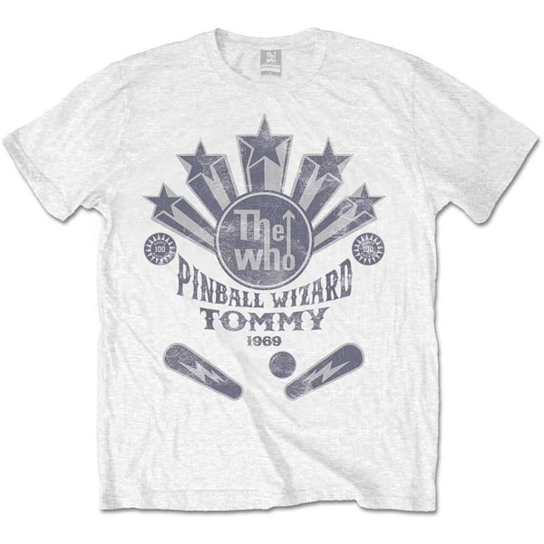The Who Unisex T-Shirt: Pinball Wizard Flippers (Retail Pack) (Medium)