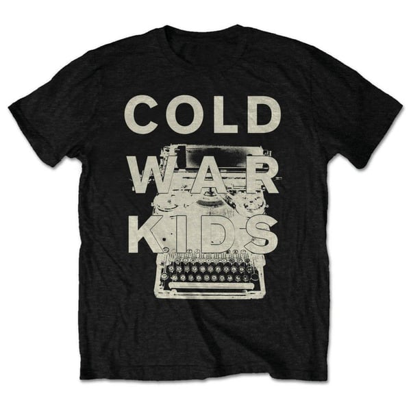Cold War Kids Unisex T-Shirt: Typewriter (Retail Pack) (XX-Large)