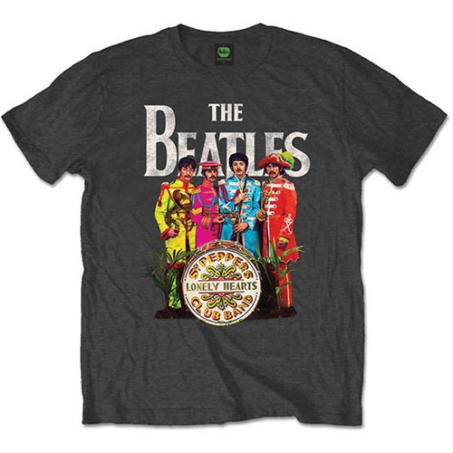 The Beatles Unisex Tee: Sgt Pepper (Small)