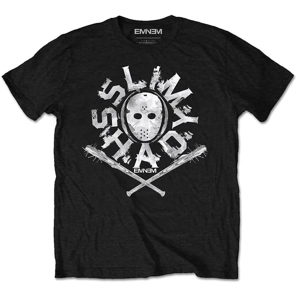 Eminem Unisex T-Shirt: Shady Mask (Medium)